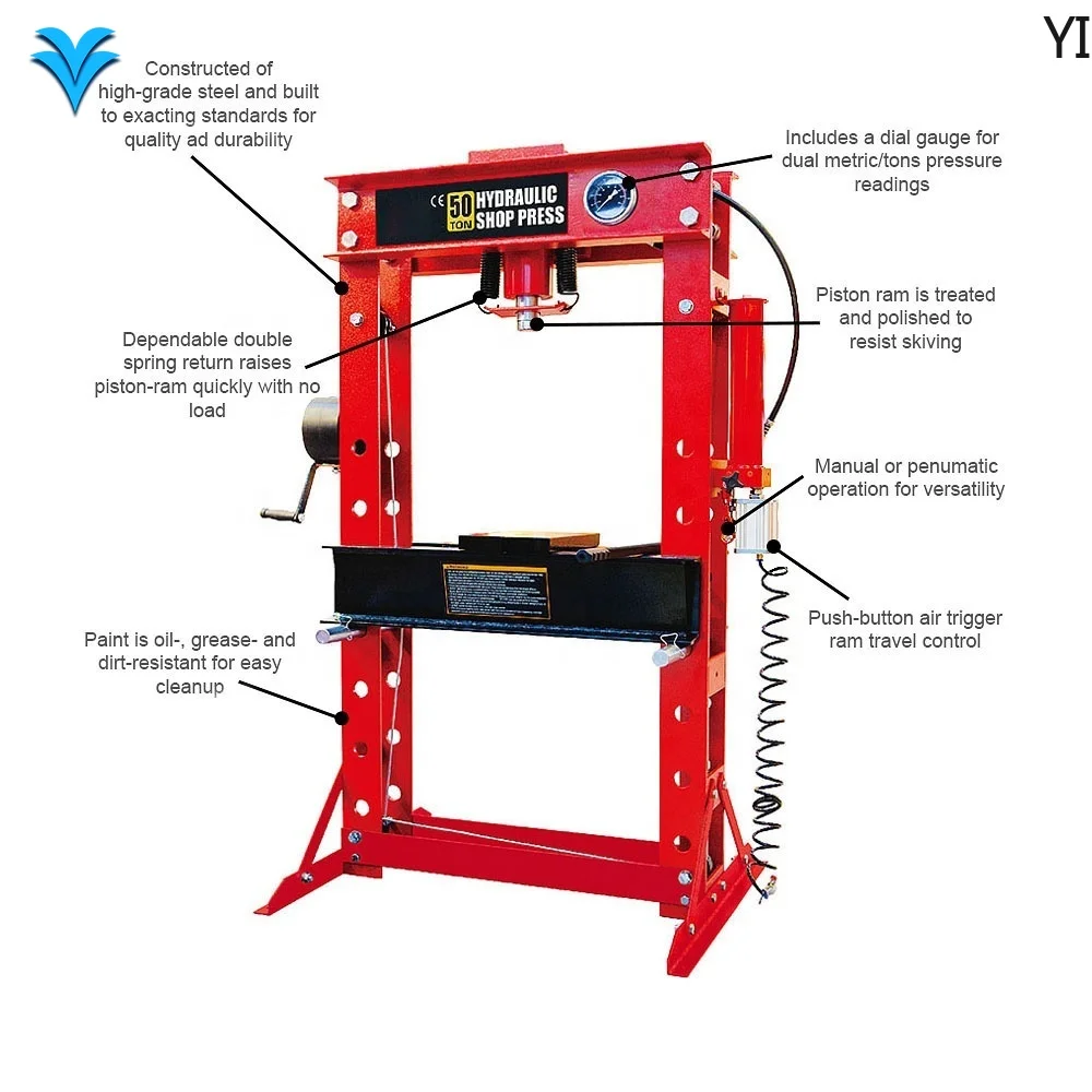 50Ton Hydraulic Shop Press