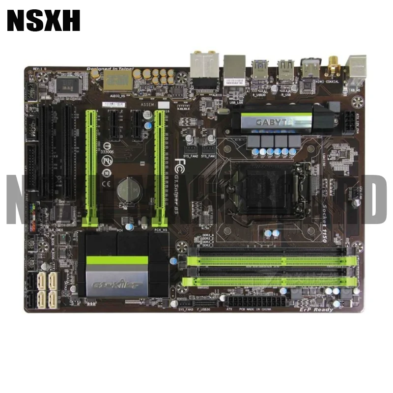 

For G1.Sniper B5 Mtherboard 32GB LGA 1150 DDR3 ATX Mainboard 100% Tested Fully WorkMA