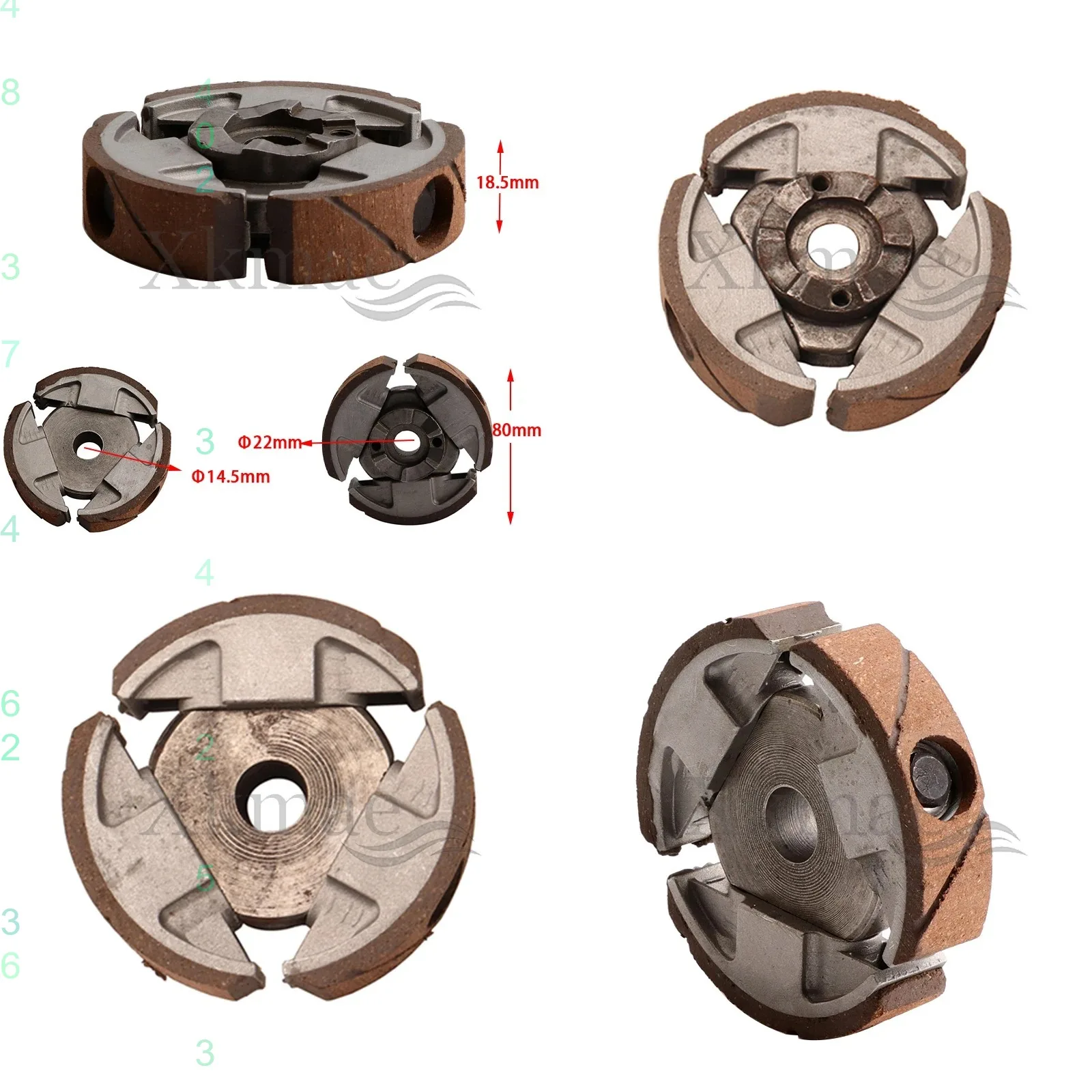 Clutch Assembly for 50 Junior Senior JR SR SX PRO LC 2002-2010 Motorcycle Parts High Quality Replacement