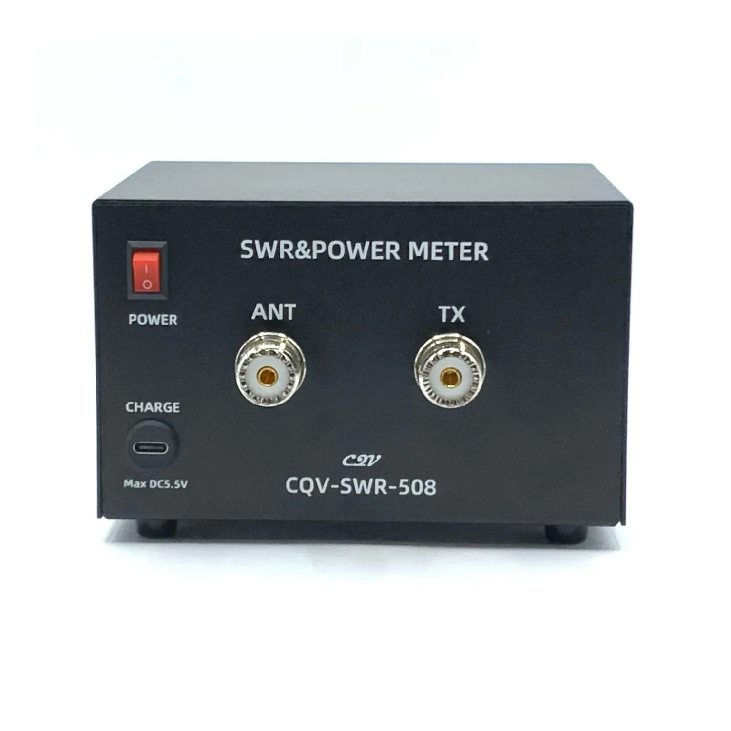 HF SWR Power Meter 200W 1.8-54MHz Digital Touch Screen for Ham Radio