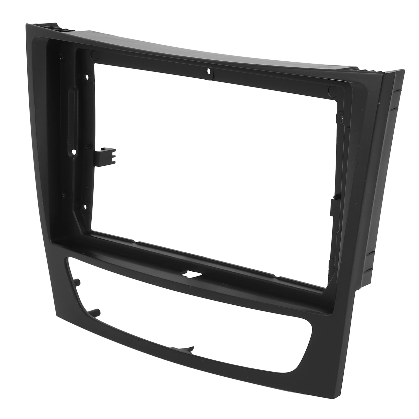 1/2Din Car CD DVD Frame Audio Fitting Adaptor Dash Trim Kits Facia Panel 9 INCH For BENZ E-Class W211 1999-2007