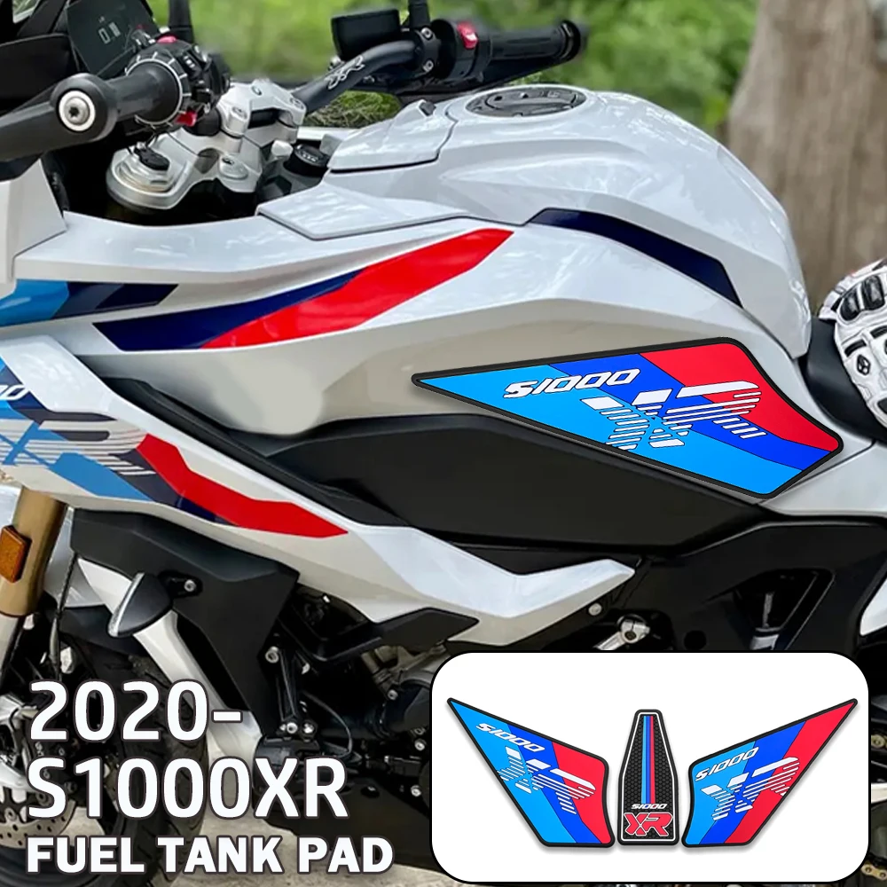 

For BMW S1000XR S 1000 XR M1000XR 2020-2024 Motorcycle Stickers Rubber Oil Tank Pad Protector Side Non-Slip Protection Decals