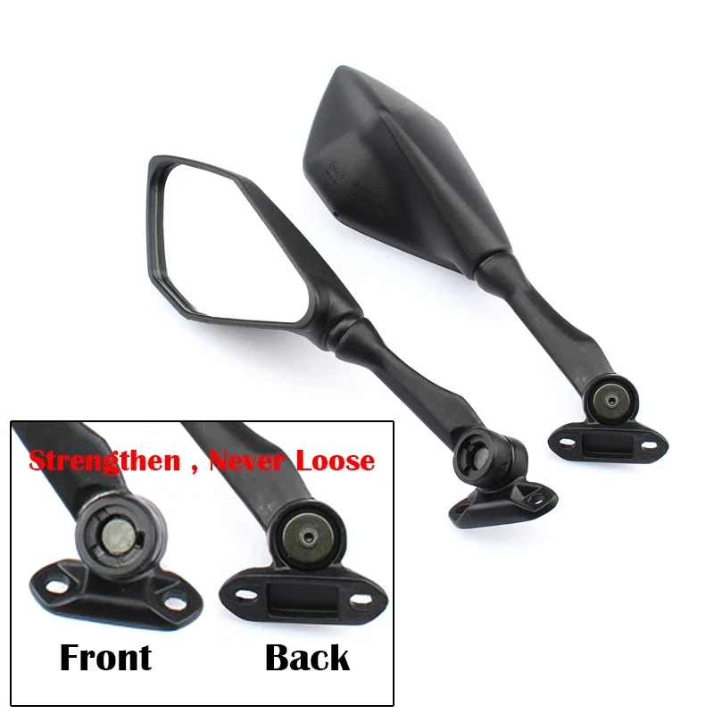 Motorcycle Folding Adjustable Mirrors Sport Bike Rear View Mirror For Kawasaki Ninja 300 Ex300 Ninja 400 250sl ZX-6R ZX636 ZX6R