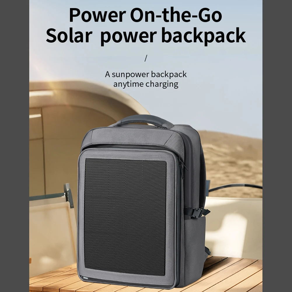 

All Season Outdoor Backpack 35L Capacity Lightweight Outdoor Backpack 30W Solar Backpack 35L Capacity Business Casual Style