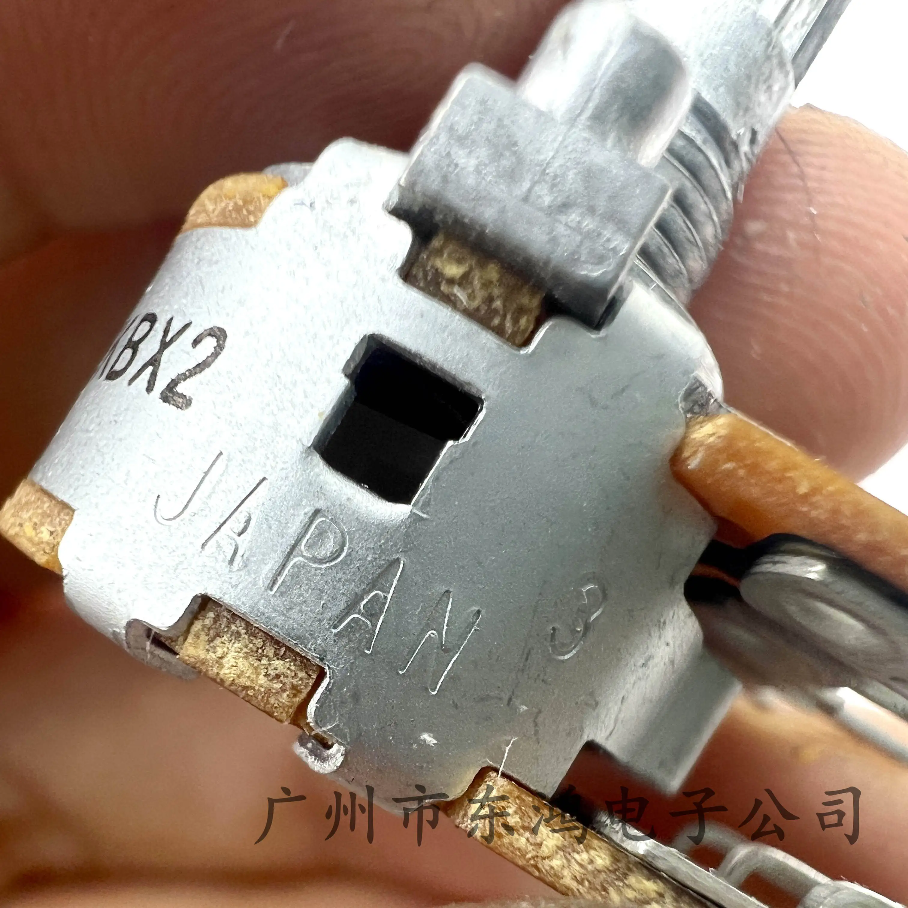 1 قطعة ALPS RK163 16 نوع B100Kx2 مقياس الجهد المزدوج بستة دبابيس مستورد من اليابان ، طول العمود 20 مللي متر #5