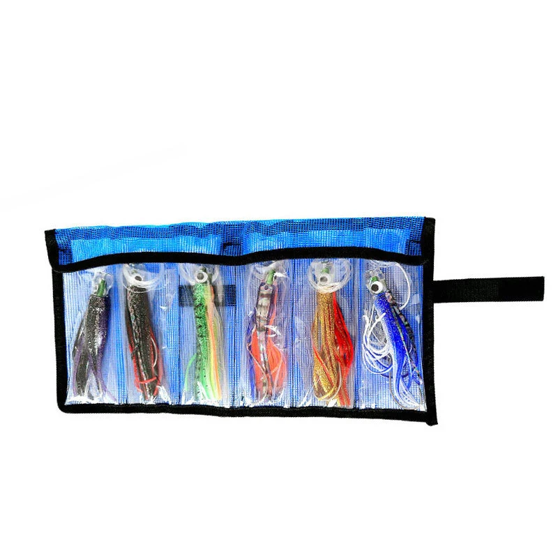 

Hotsale 6 Inch 9 Inch Sea Fishing Octopus Trolling Lure Squid Skirt Bait Tuna Chugger Lure with Best Price 6pcs/set