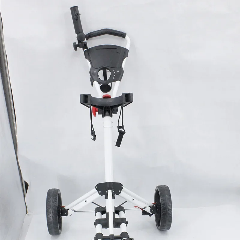 Golf cart, four-wheel aluminum alloy ball cart, course folding trolley