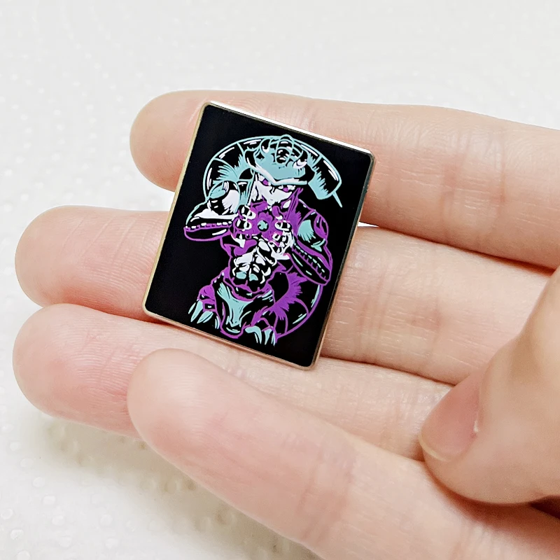 هنتر x هنتر Meruem الملك المينا دبوس دبابيس قبعة أنيمي مانغا سلسلة مجوهرات اكسسوارات هدايا