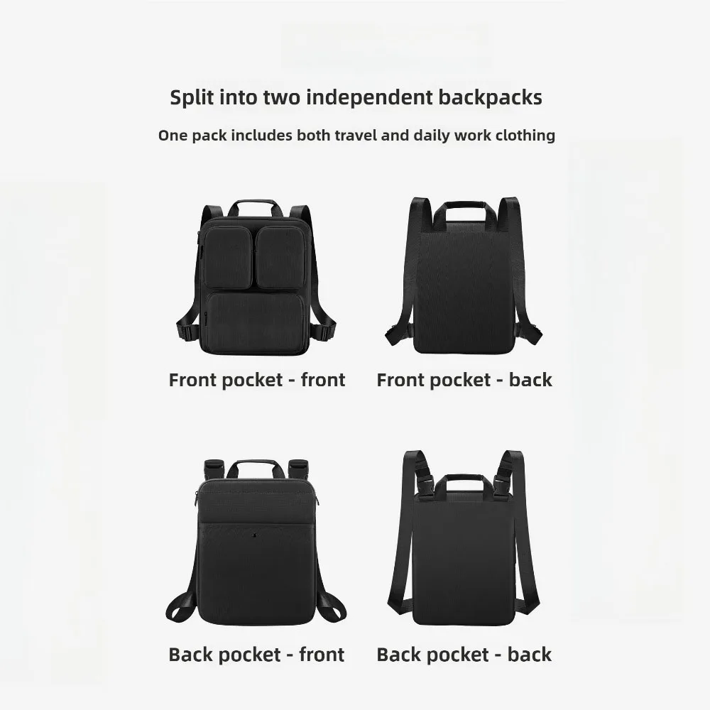 Attachment Bag Of Cabin Suitcase Rolling Luggage Vest Bag Storage Carry-On Bag Folding Travel Storage Bag Extended Capacity