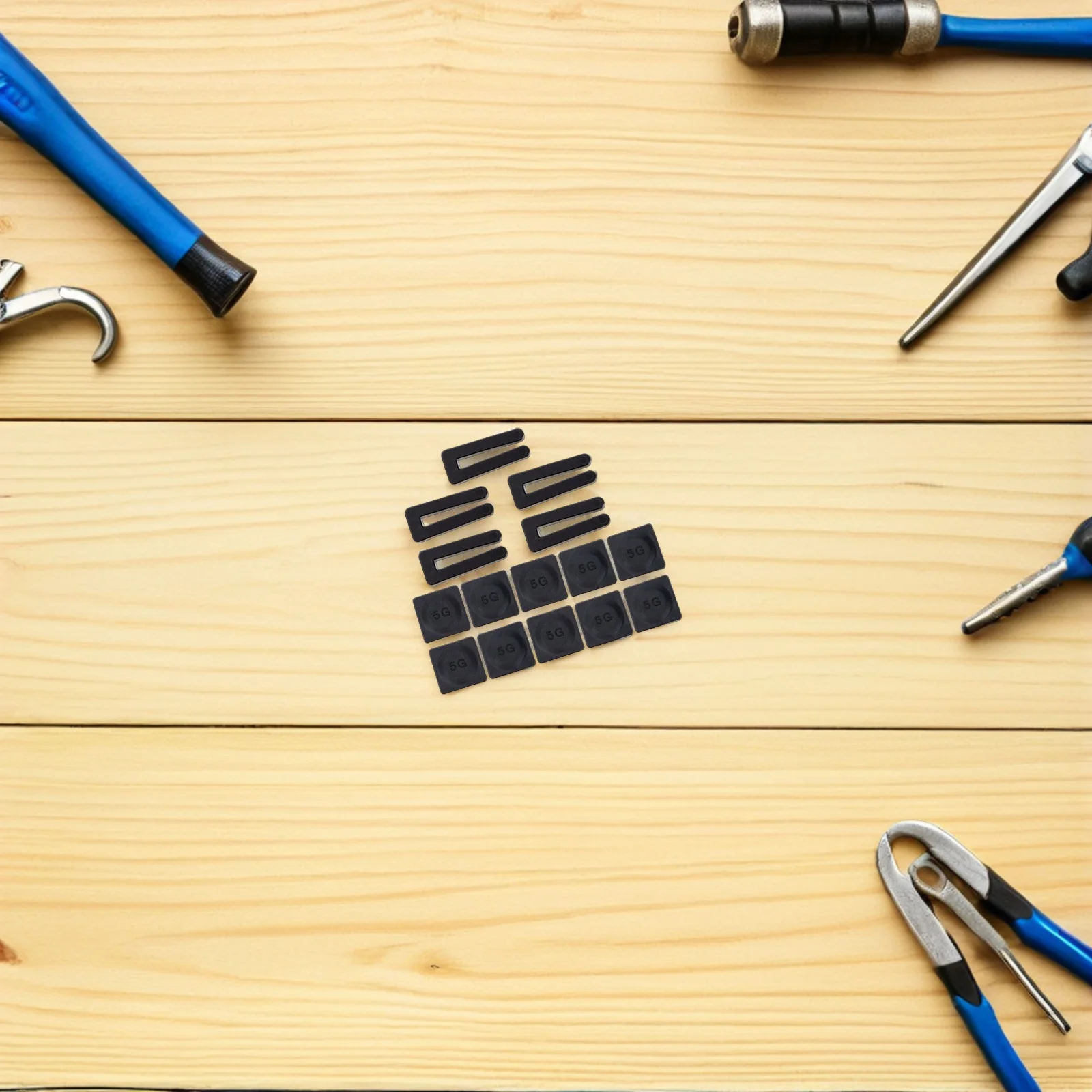 5 Sets Ceiling Kit Balance Clips 5Gm Self Adhesive Weights Stable Support Noise Reduction Compatible Replacement Balancing Tool