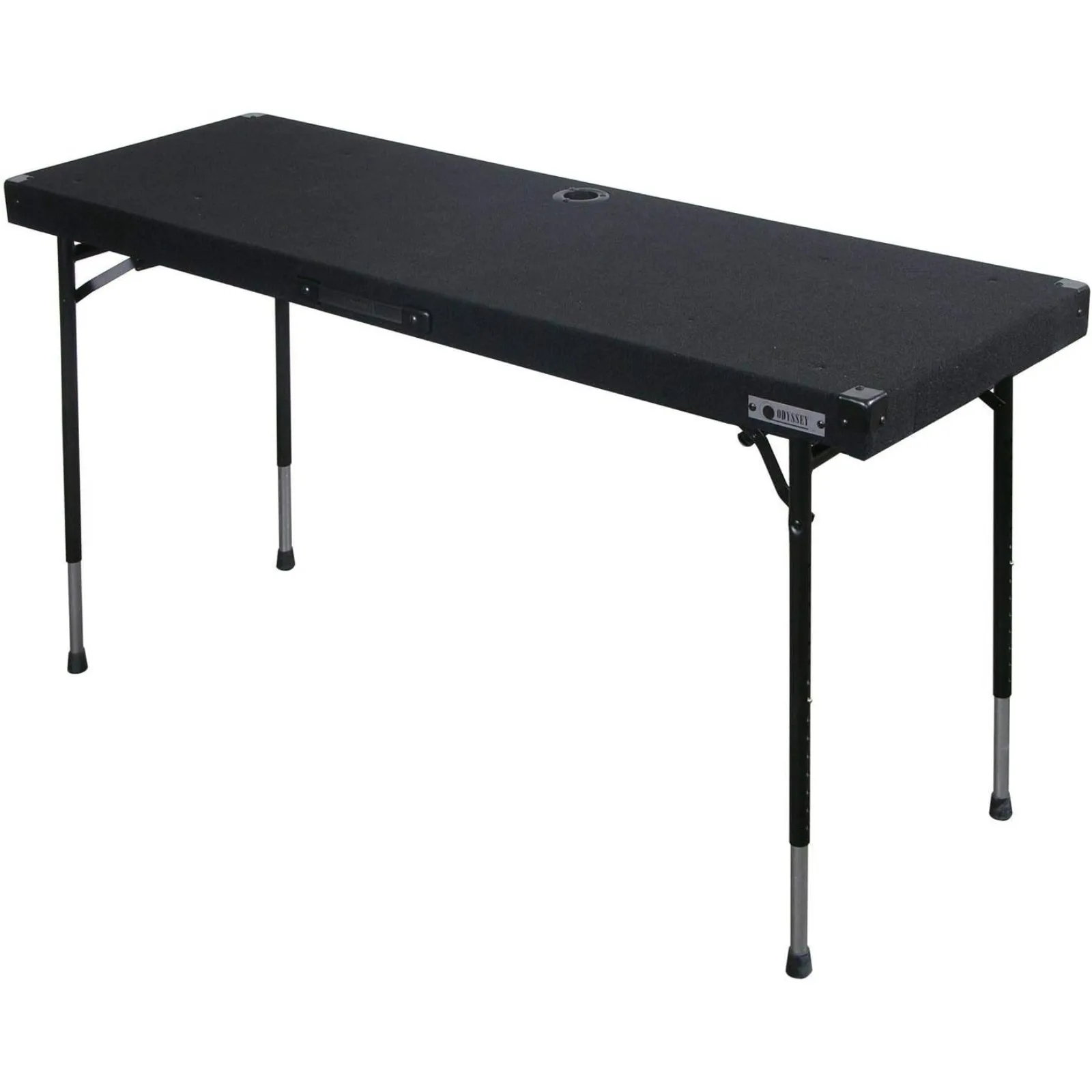 US CTBC2060 Carpeted Folding Dj Table with Adjustable Leg System