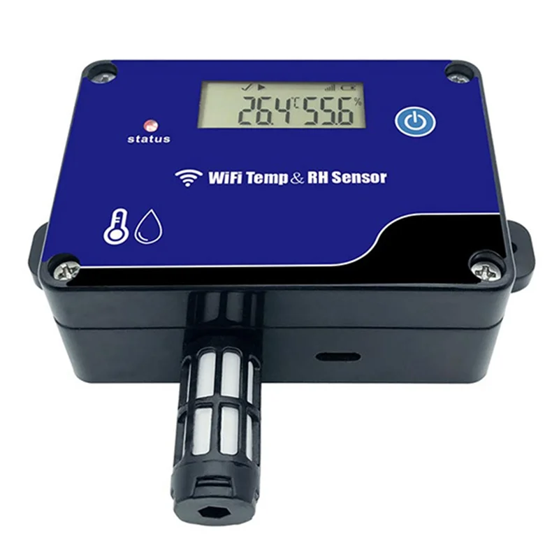 A74E-TZ-Wifi501b واي فاي درجة الحرارة RH الاستشعار تجاوز الجرس إنذار واي فاي نقل لمستودعات الدفيئة