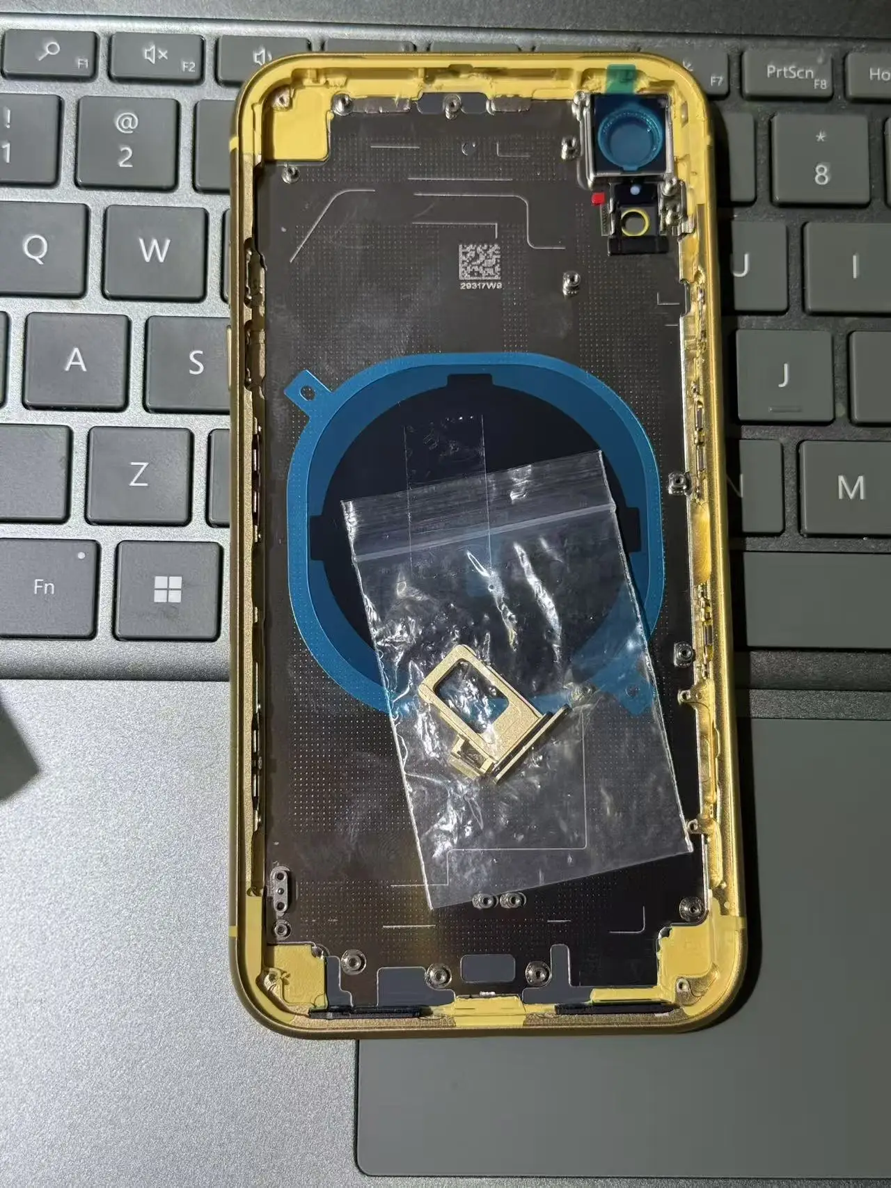 

Whole sale XR housing with back glass,with button and sim tray,with mesh