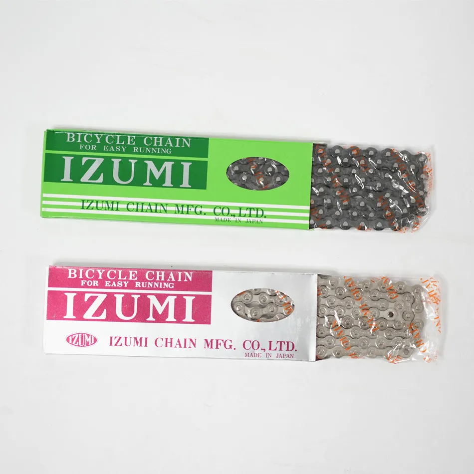 Japan IZUMI Bicycle Chain 1/2*1/8*100Links Track Single Speed Bicycle Chain Fixed Gear Road Bike Accessories Chains Cycling Part