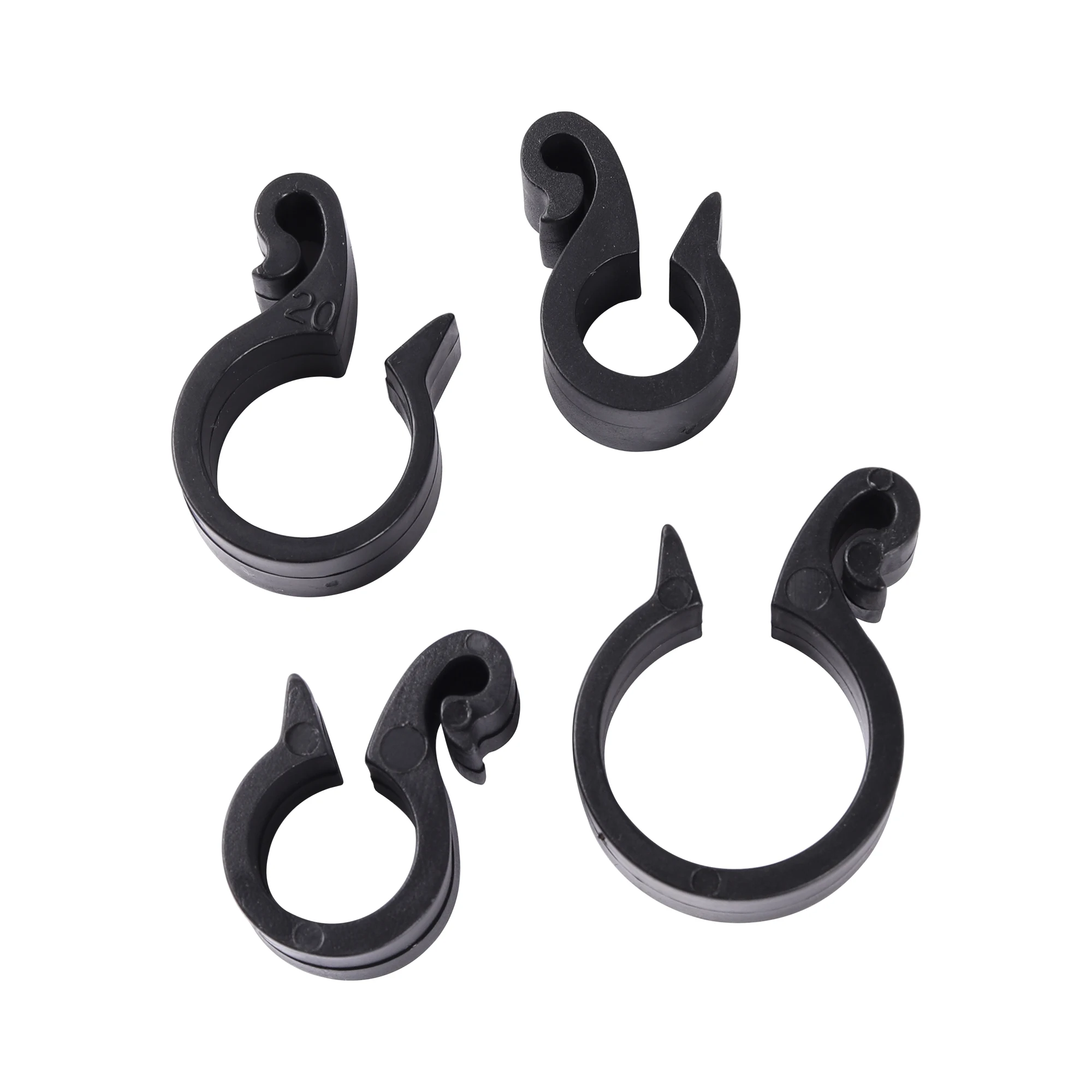 5pcs Pipe Fixing Fasteners Plastic Cable Clamp Hose Clamp Pipe Clamp Hose Connection Fastener Buckle Irrigation System Pipe Clam