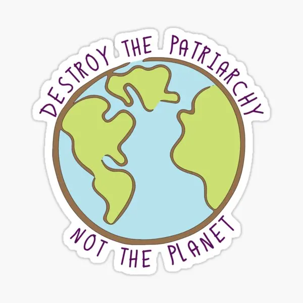 

Наклейки Destroy The Patriarchy Not The Planet, 10 шт., для художественной детской гостиной, мультяшного ноутбука, милые забавные на окно дома