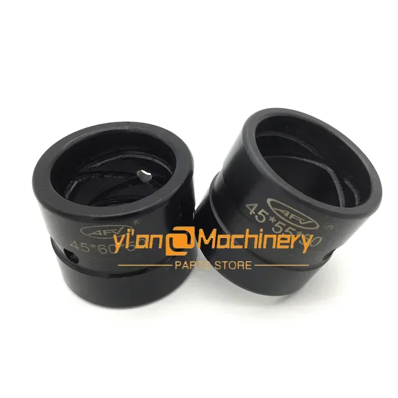 

Excavator bushing point alloy Komatsu PC Hitachi EX Kobelco SK Sany SY Kubota Liugong xugong kato zoonlian digger parts black