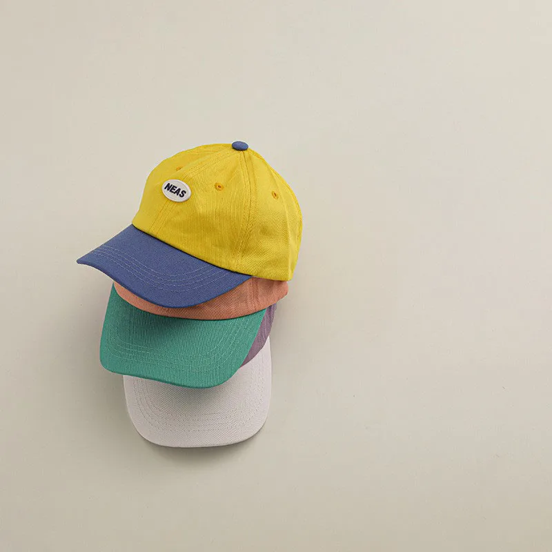 Korea Children Baseball Cap Summer Fashion Letter Kids Peaked Cap Children Sunscreen Cap 2024 Baby Sun Hat