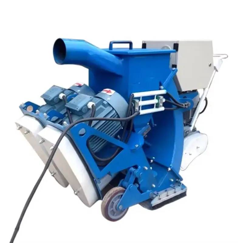 Portable Shot Blaster Headstone Sandblasting Machine Concrete Shot Blaster Road Floor Concrete Shot Blasting Machine on Stock