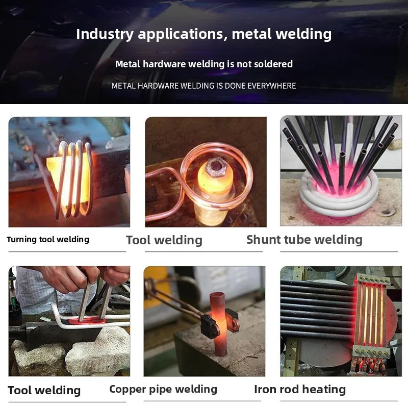 Induction Heating For Brazing, Quenching, Electric Heating, Welding, Hot Forging, Melting, Annealing, High Frequency