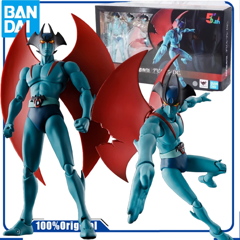 Bandai Genuine /Original   SHF COMPREHENSIVE SERIES DEVILMAN D.C. 50TH ANNIVERSARY VER.      Action Figure Toys For Boys /Girls