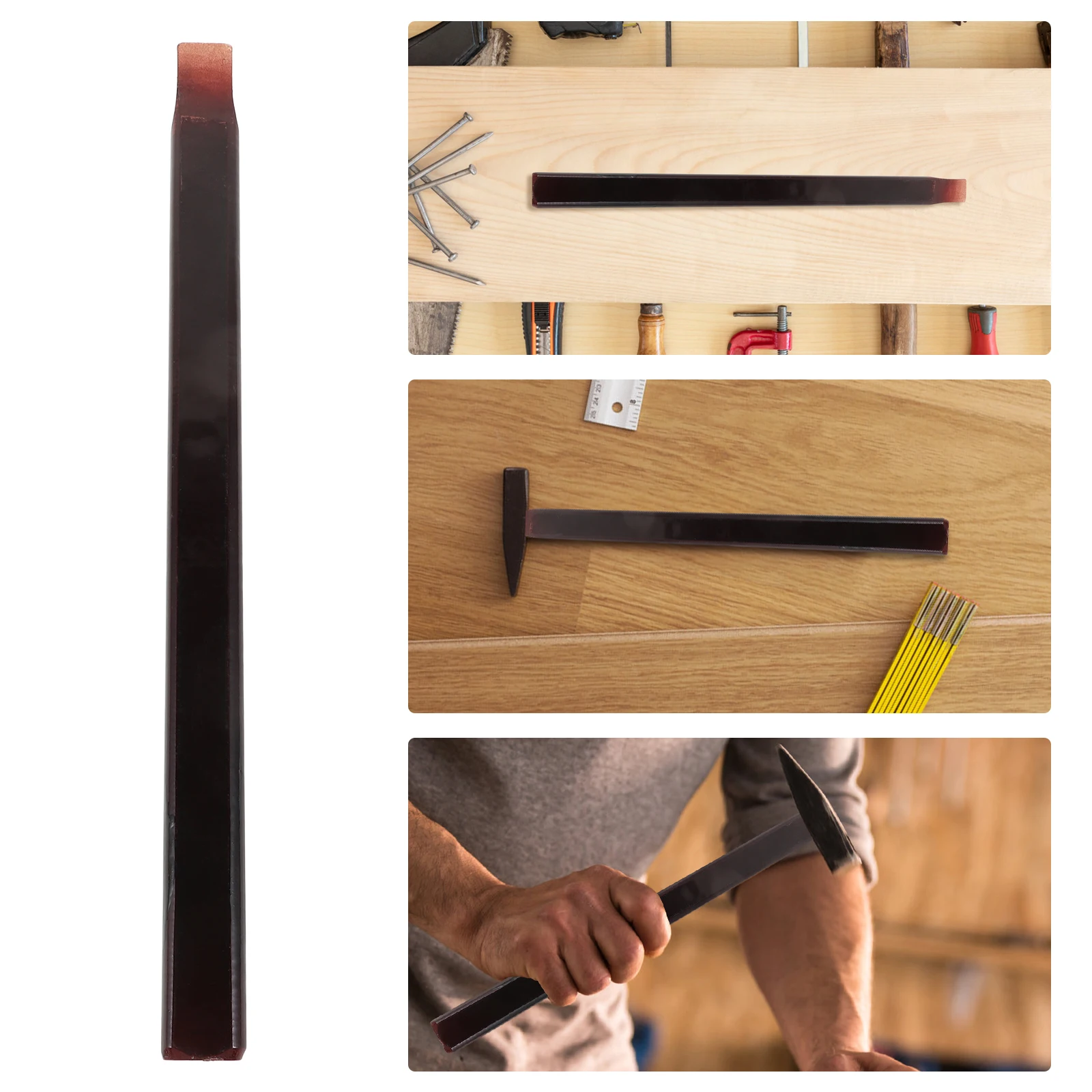 

Wooden Hoe Replacement Sturdy Durable For Garden Work Hoeing Tools Grip Long Lasting Woodworking Hammer Handle Shovel Handle For