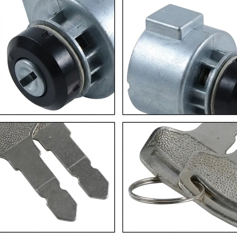 Ignition Starter Switch With Keys Compatible For Kubota D722 D902 Z482 Engines Replaces 6C040-55412 Garden Tools Mower Parts