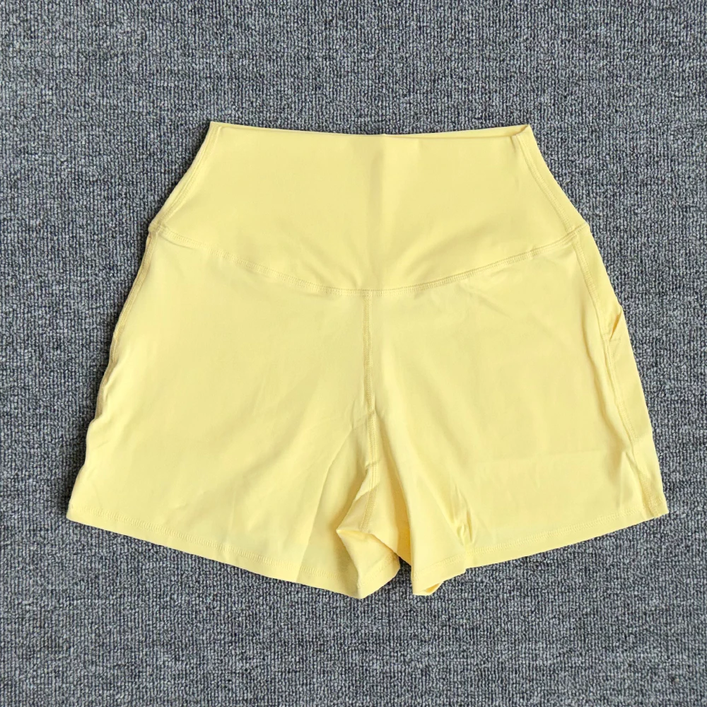 A-shaped Yoga Shorts Women's High Waist Cycling Sports Shorts Breathable Gym Fitness Short Tights Female Running Training Shorts - view 3