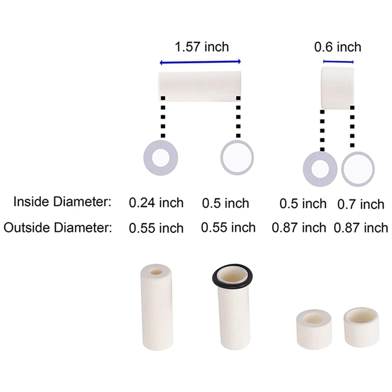 12X Pressure Washer Sandblasting Nozzle Tip, Replacement Wet Sandblaster Attachment, 5000 PSI