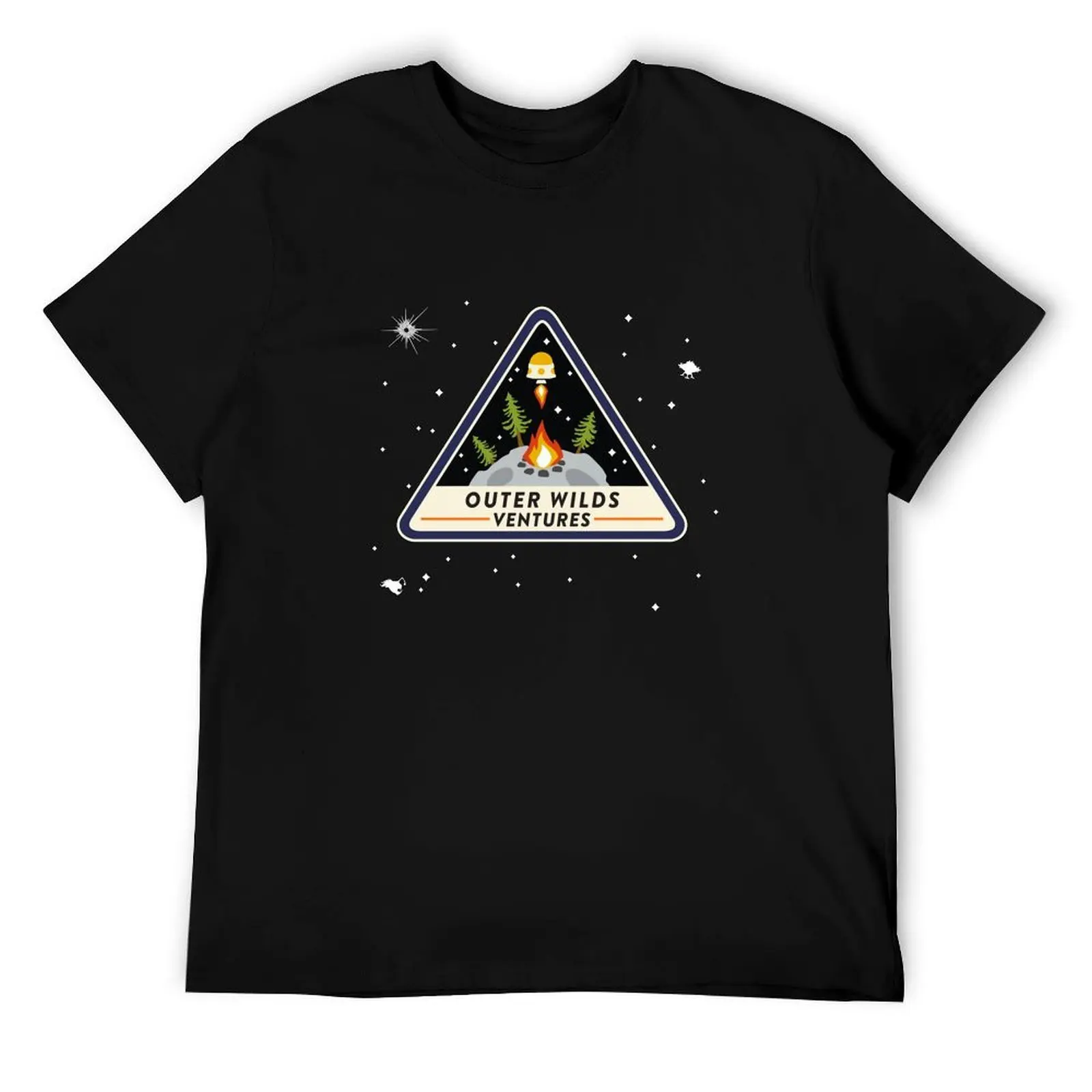 

Outer Wilds Ventures Patch T-Shirt essential t shirt cotton t shirts high quality T-Shirt