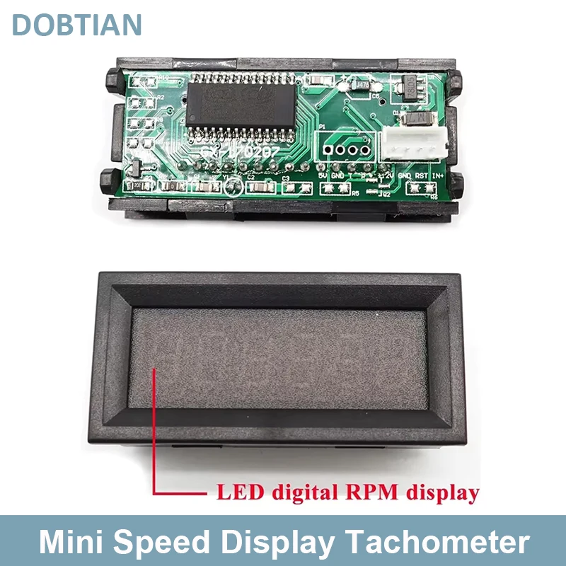 

Mini Speed Display Tachometer for CNC Brushless Spindle Motor Stepper Motor Driver Air-cooled Spindle Display