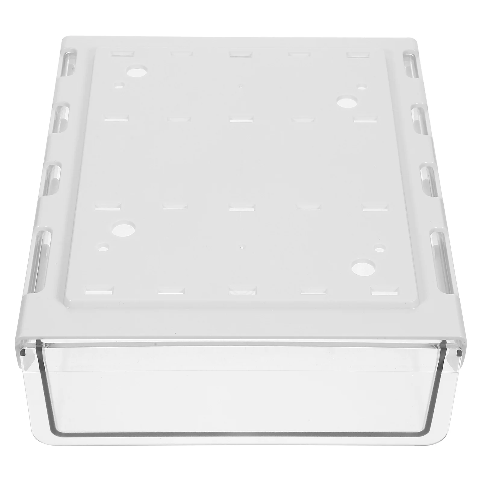 

Drawer Storage Box Office Cabinet Organizer Desk Invisible Hidden Pvc for Table Drawers Work