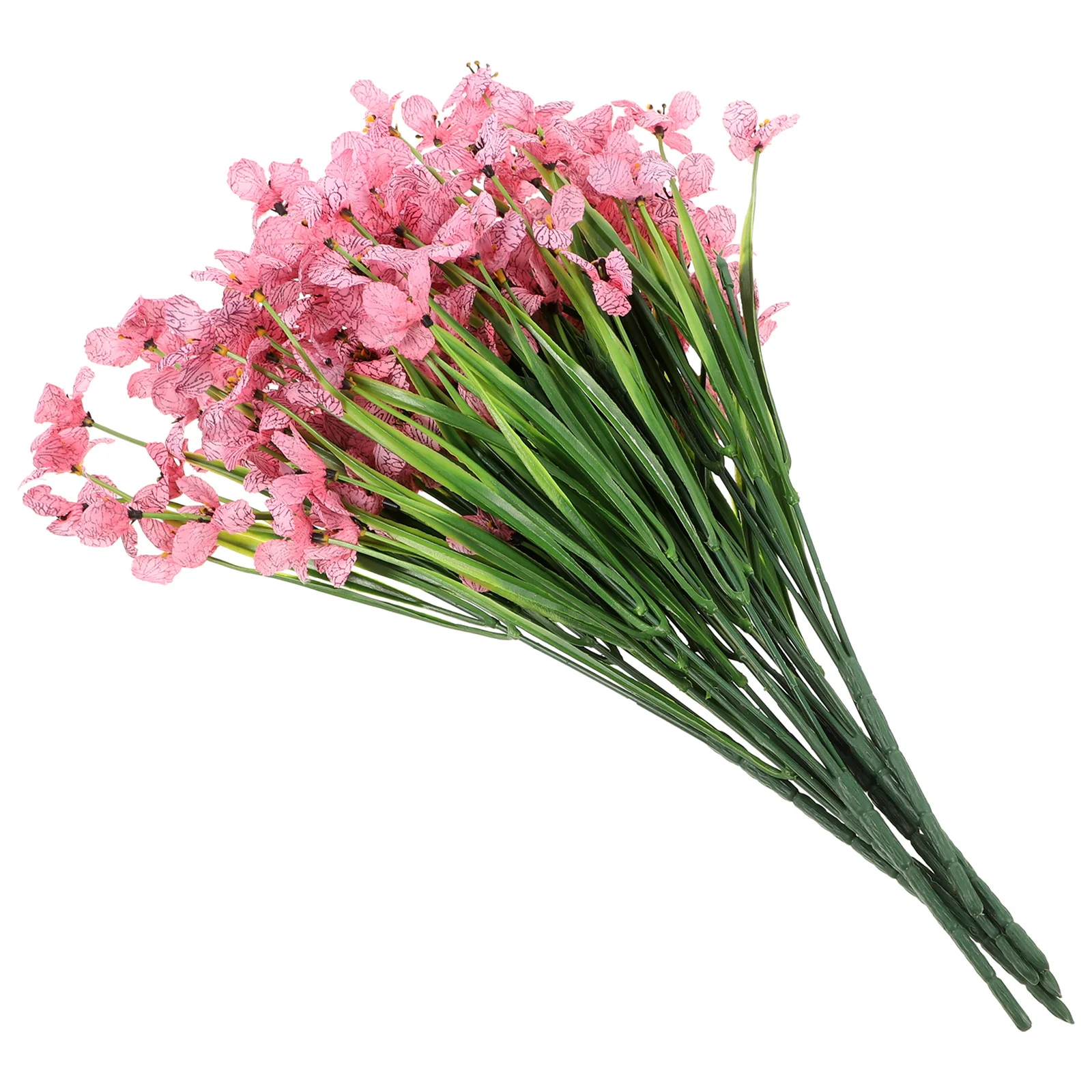 

8pcs Artificial Flowers Silk Flower Outdoor Decorations Fake Floral All Match Style Wedding Bridal Bouquet Home Ornament