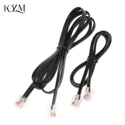 RJ12 6P6C ST-4 Autoguide Camera Cable For Ioptron Auto Guide IEQ30 Ieq45 Kabel Crystal Head Telephone Jumper Flat Wire 0.5-5m