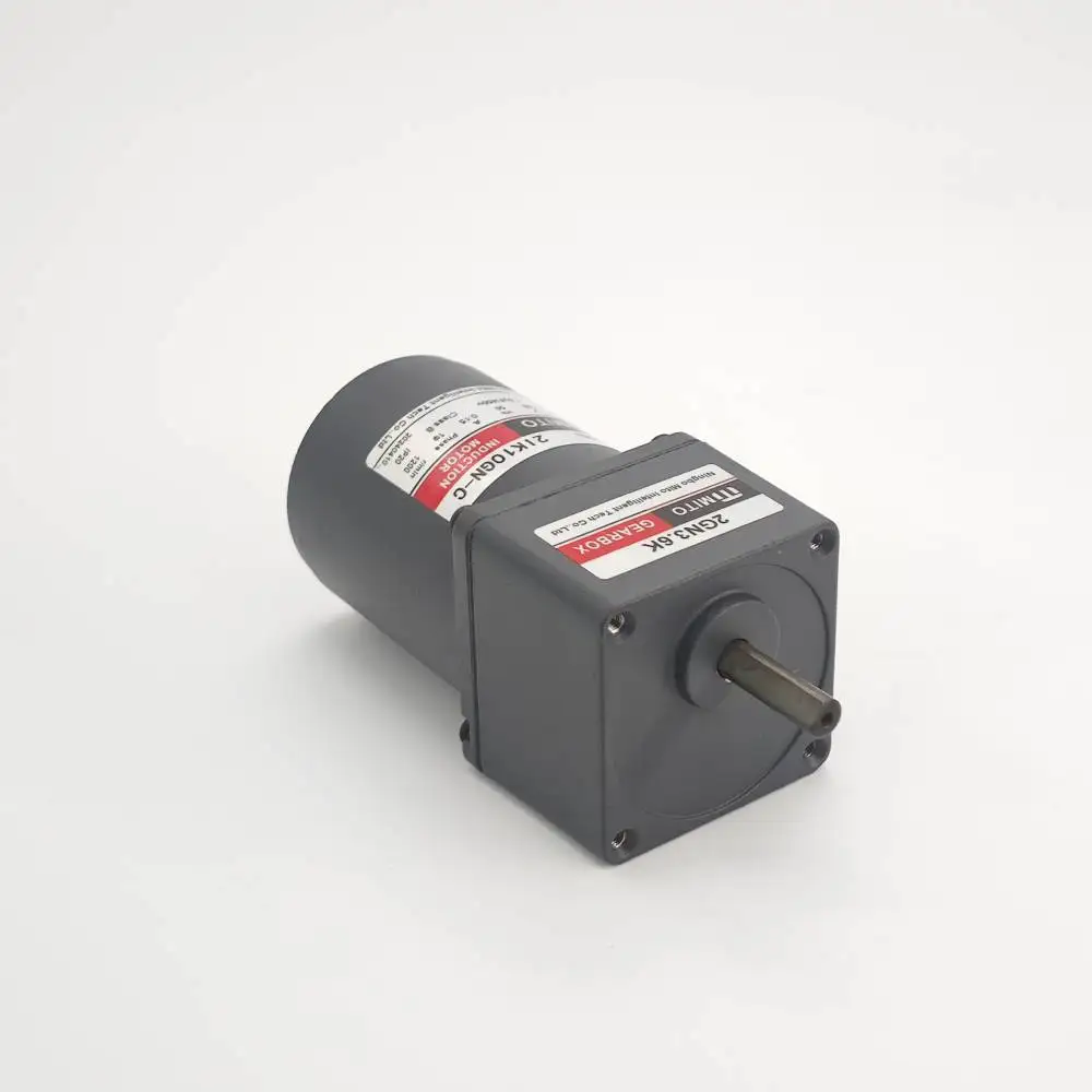 

Low Speed High Torque Three Phase Induction Gear Motor Ac 380v 415v YN60-10W 2IK10GN-S 2GN30K for Automatic Labeling Machine