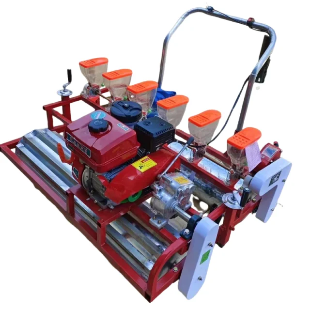 Speed Adjustable Agricultural Precision Sowing Vegetable Seeder Seeding Planter Machine Self-propelled Seeder