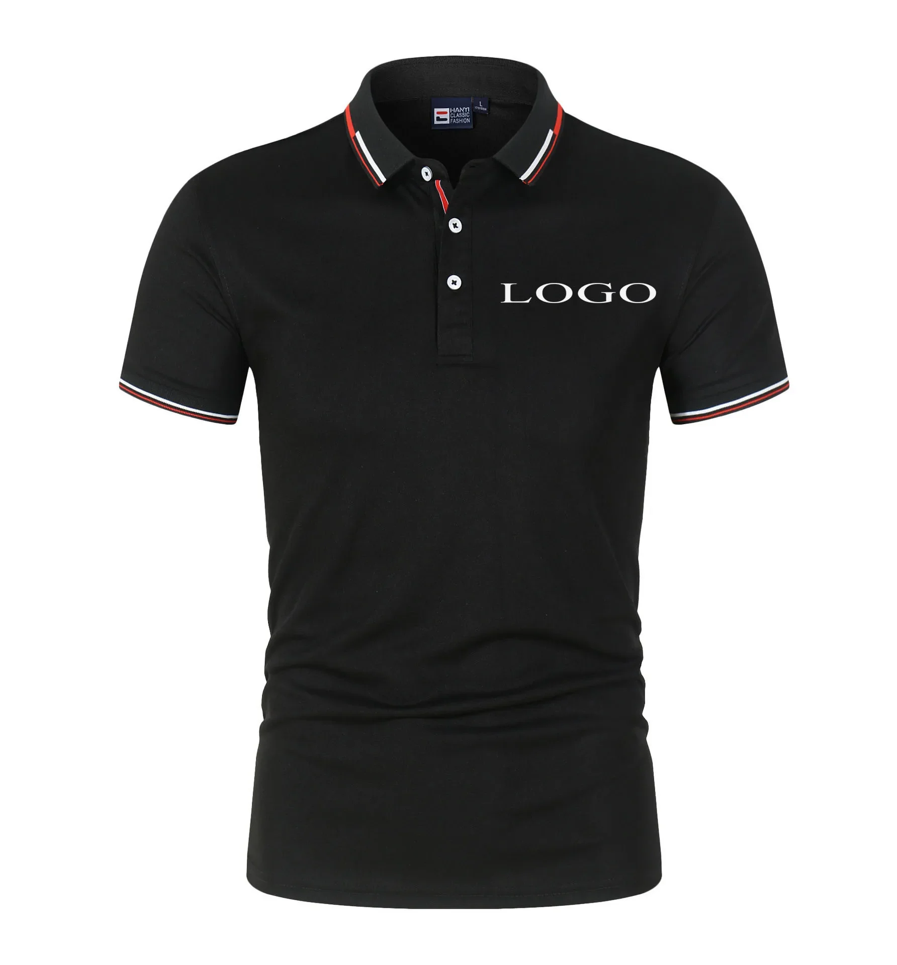 Your Own Design Brand Logo/Picture Personalized Custom Anywhere Men Women DIY  Polo shirt Clothing EU size high-end gifts