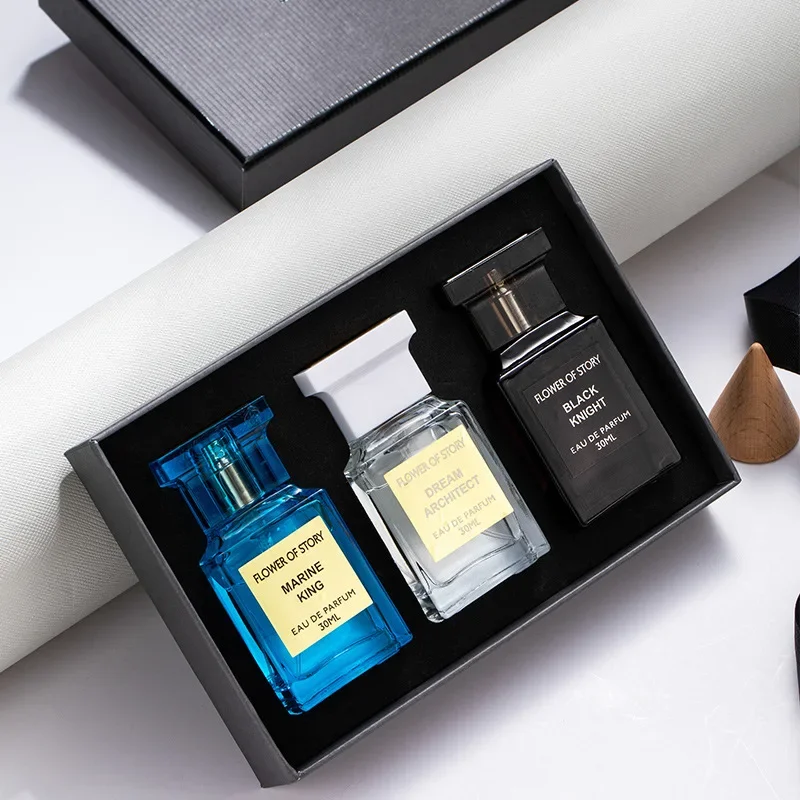 

Brand Flower Story Freight Free Women's Perfumes Set Gift Box Men's homme Women's Eau De Perfum Floral Body Fragrance Spray