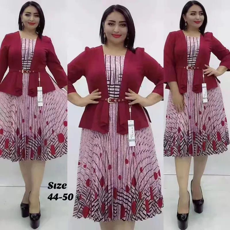 Vestidos de una pieza para mujer, falda larga africana, ropa de talla grande, traje de fiesta Dashiki, 2023