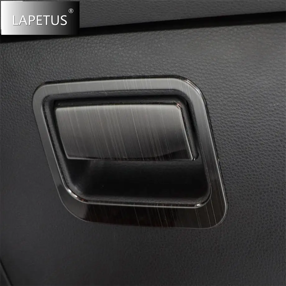 

Black Brushed Lights Control Panel Air AC Glove Storage Box Decor Cover Trim For Toyota Corolla 2019 - 2025 Interior Refit Kit