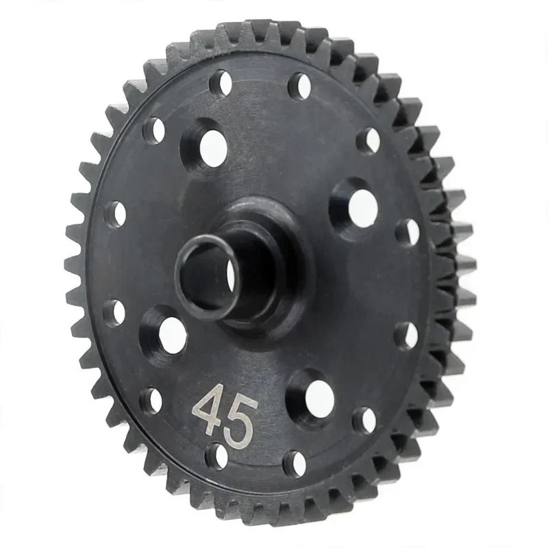 [Upgrade Parts] Kyosho Mp9/Mp10 Special 45t Lightweight Spur Gear 1/8 Remote Control Off-Road Vehicle Rc Model Parts Black view 5