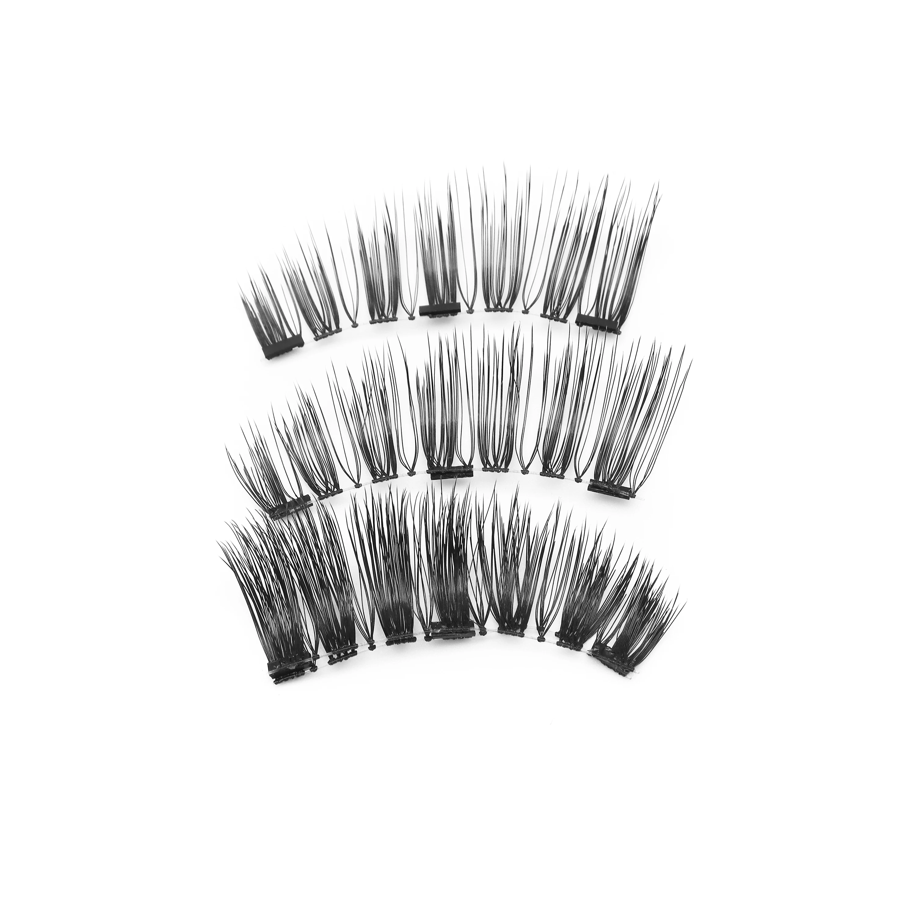Künstliche Nerzwimpern 3D Magnetische Natürliche Falsche Wimpern Großhandels-Set Wiederverwendbare Magnetwimpern mit Pinzette – Detail 27
