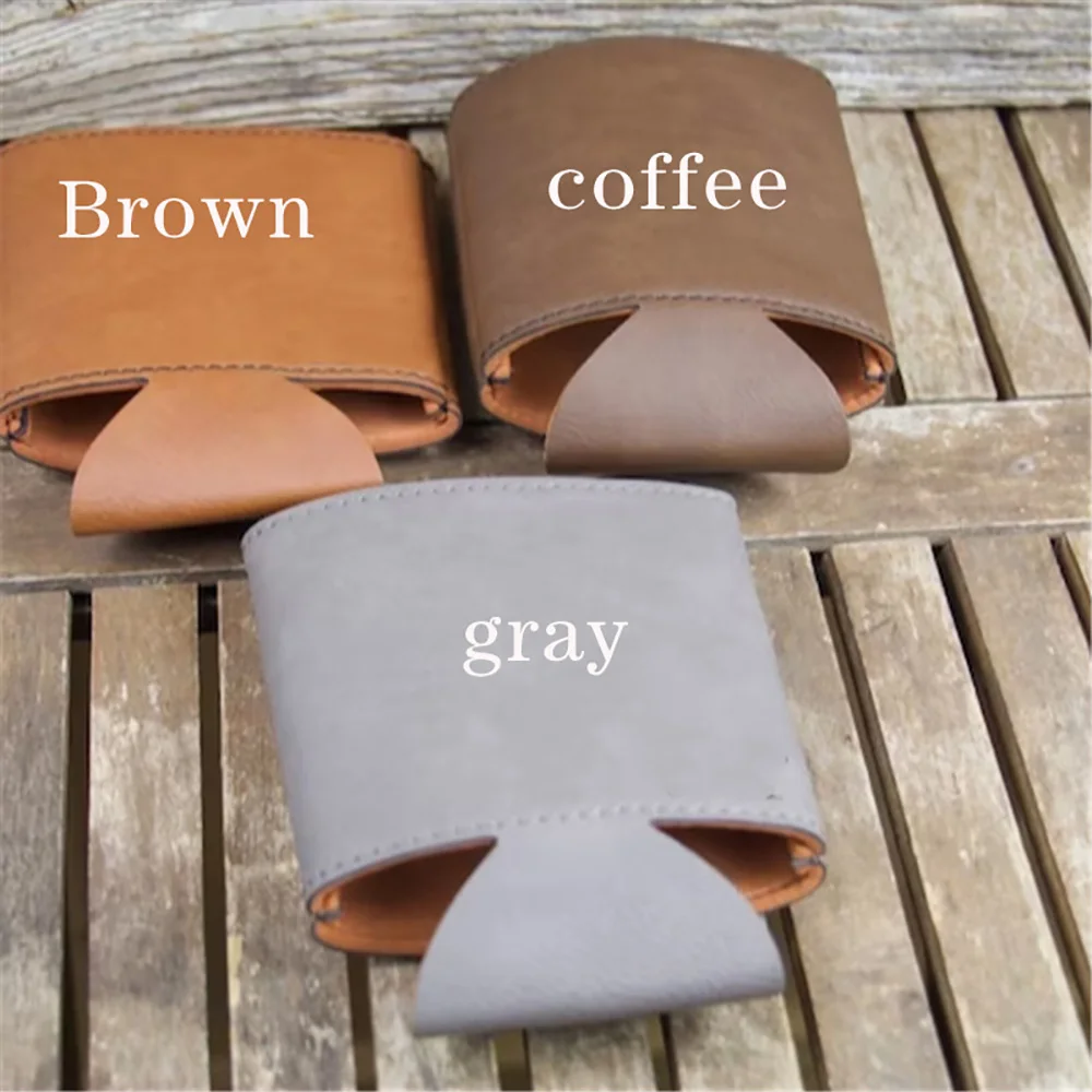 Personalized Beverage Can Leather Case Groomsman Name Gift Engraved Groomsman Can Holder Proposal Creative Gift Customization