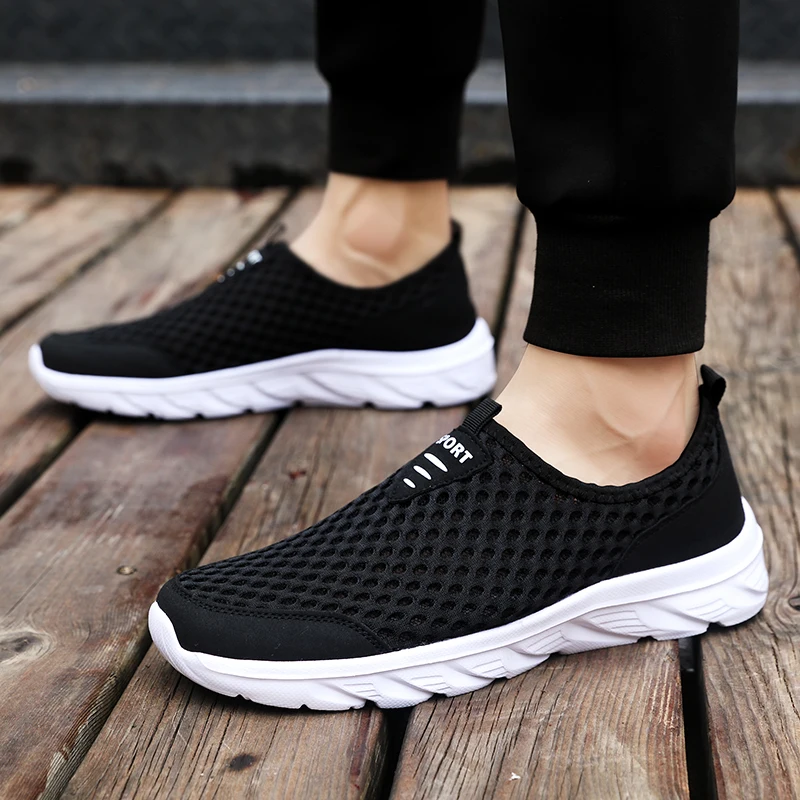 

MAEDEF Men Shoes Men Casual Sport Shoes Breathable Loafers Mesh Running Shoes Athletic Jogging Tenis Walking Shoes Men Sneakers
