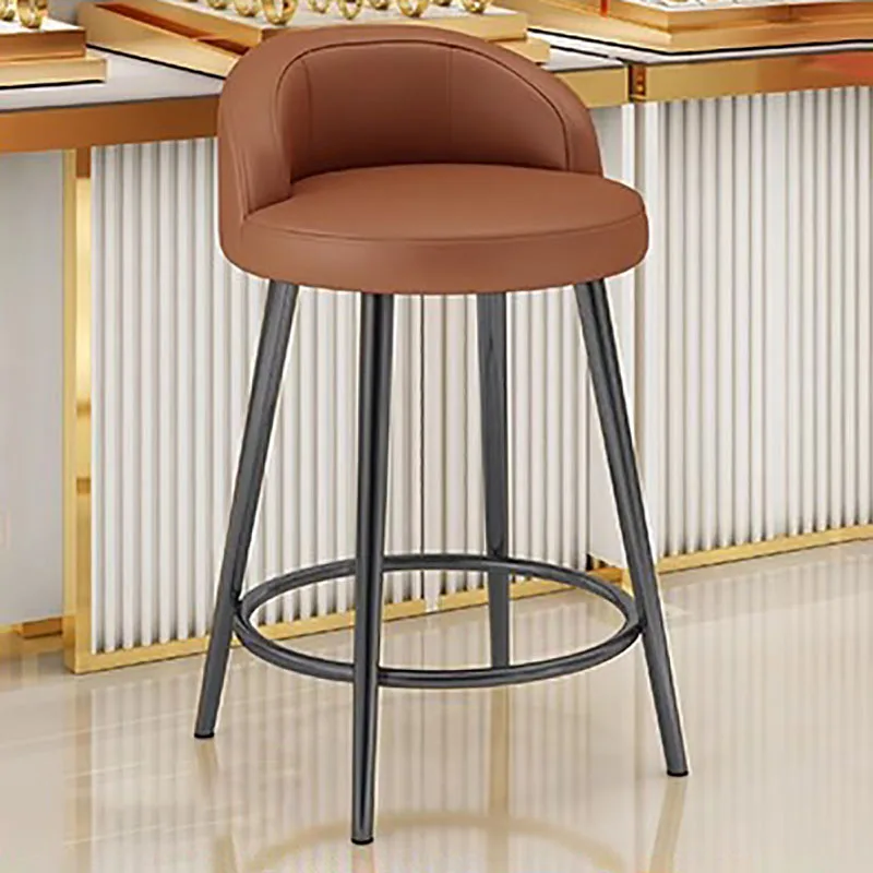 

Gold Reception Desk Bar Chair Counter Metal Barstool Library Waiting Bar Stool Mainstays Make Up Taburete Alto Furniture Counter