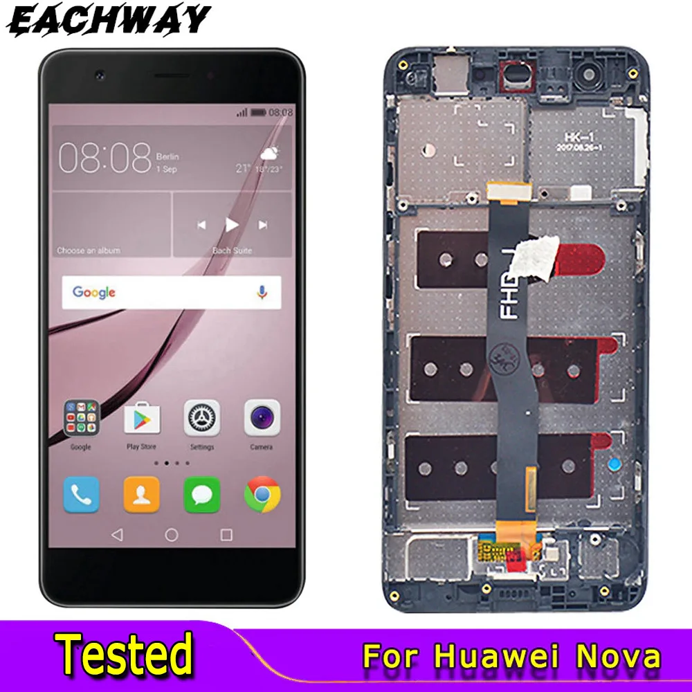 For Huawei Nova LCD Display Touch Screen Digitizer LCD Display For Huawei Nova CAZ-AL10 CAN-L01 / L11 / L12 / L13 LCD Screen