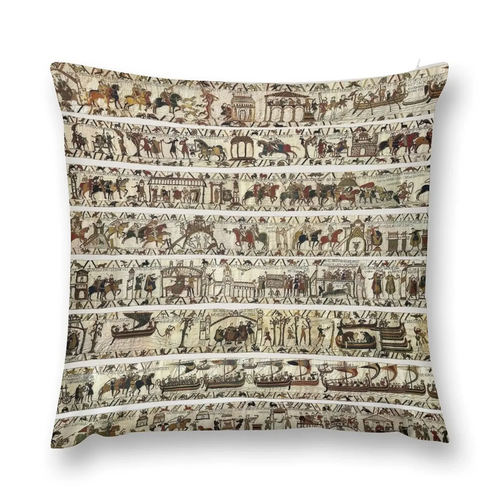 THE BAYEUX TAPESTRY Throw Pillow christmas decorations 2025 Rectangular Cushion Cover Decorative Sofa Cushion pillow