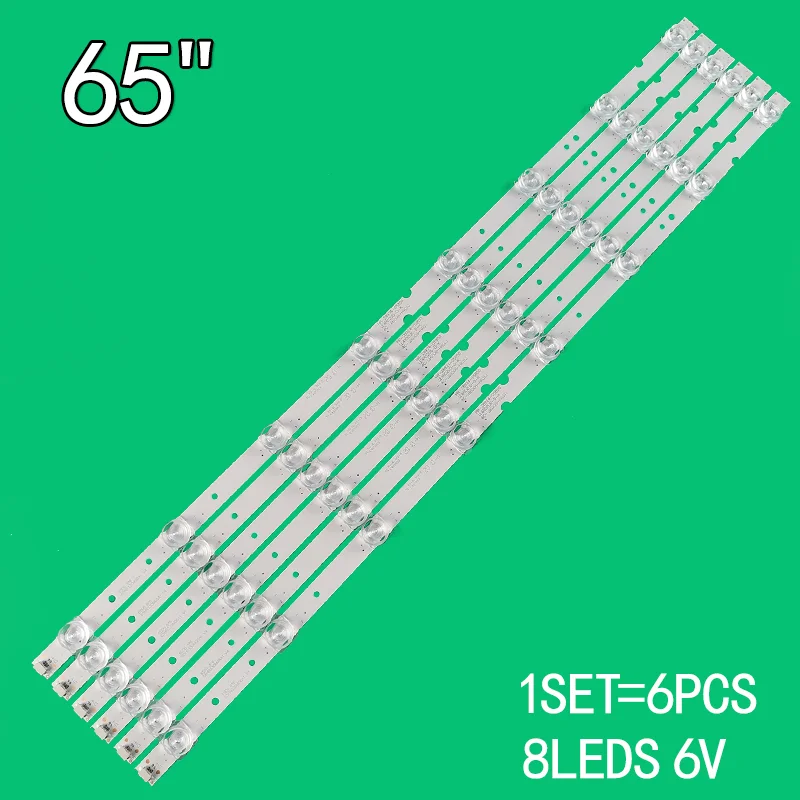 for 65-inch LCD TV backlight strip LVU650NDEL LSC650FN04 TCL L65F6 65S4 65L680 65U5850C 65U800C 65U1 65U2 65S421LCAA 65DP600