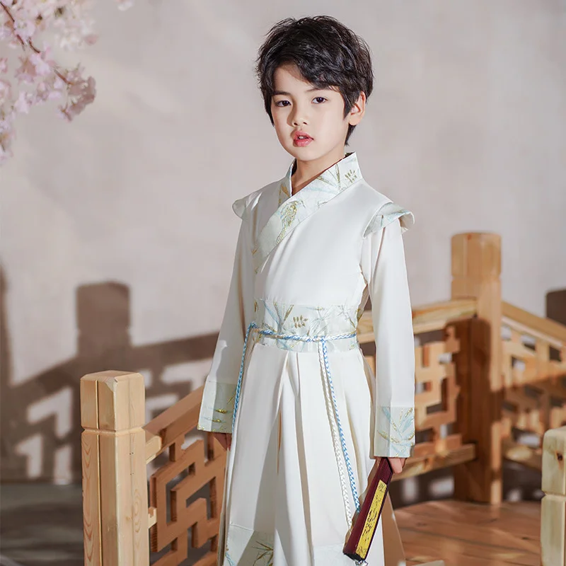 2022 New Children's Han Clothes, Boys' Ancient Clothes, Summer Thin Ancient Style Xia Customer Service, Young Master's Tang