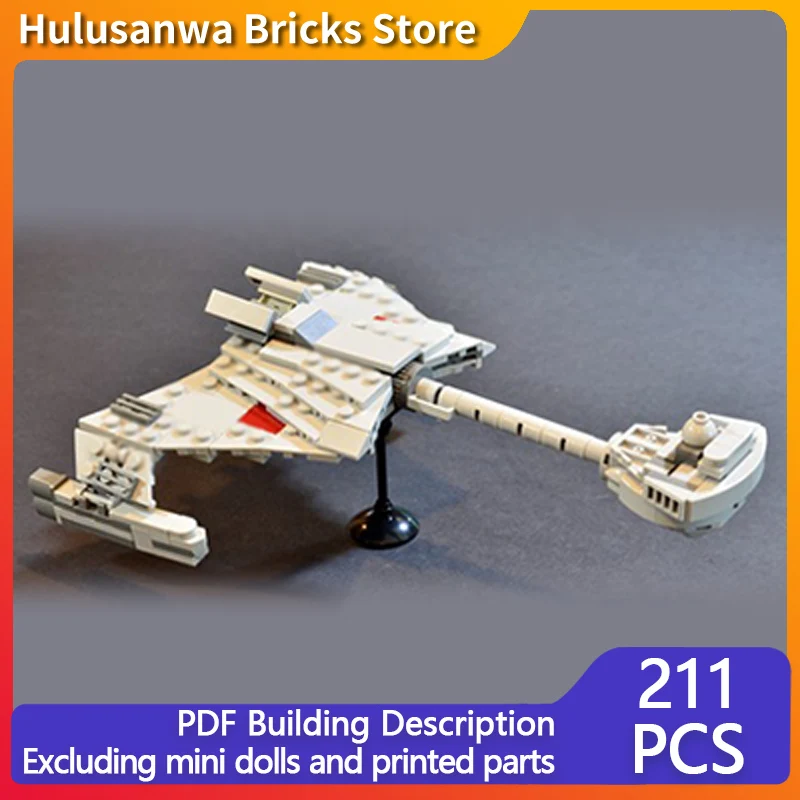 

Military Space Battle Cruiser Model MOC Building Bricks War Equipment Modular Technology Gift Holiday Assemble Children Toy Suit